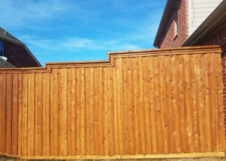 Board on Board w/ Double Trim, Top Cap