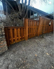 Board on Board w/ Topcap, Boxed Post & Cover